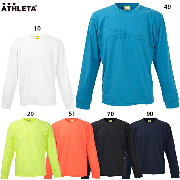 楽天市場】アスレタ ロングスリーブシャツ 大人用 サッカー フットサル
