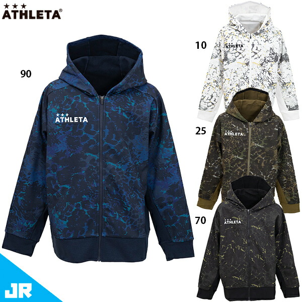 楽天市場】アスレタ JR 防風スウェットZIPパーカー ジュニア用