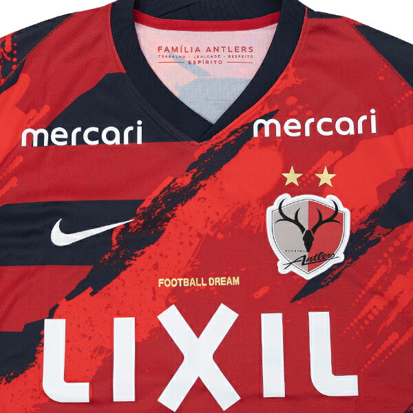 楽天市場】ナイキ 2025 鹿島アントラーズ ホームレプリカユニフォーム