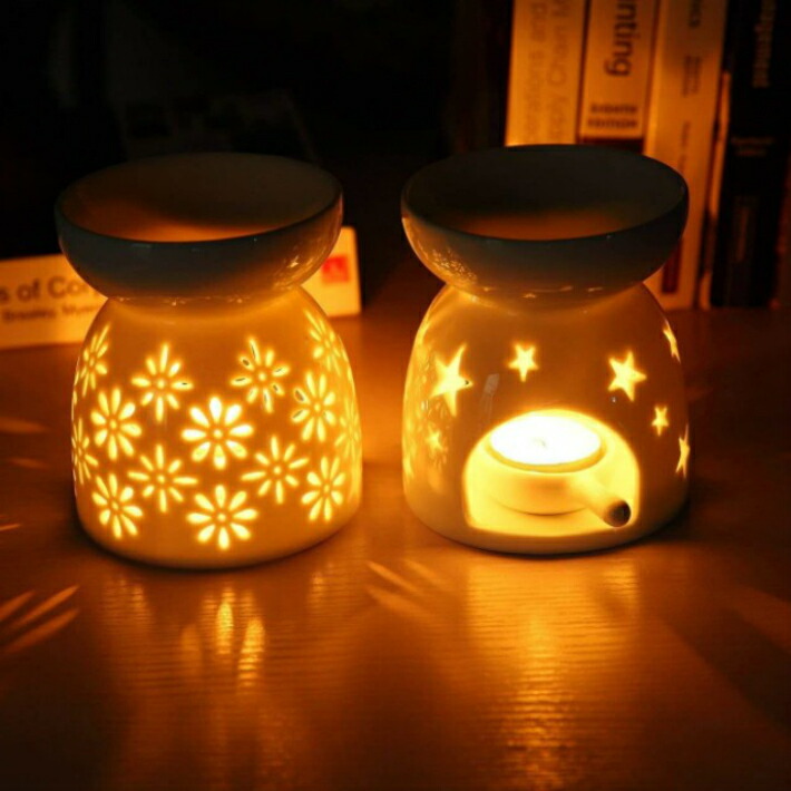 楽天市場】アロマポット 陶器 おしゃれ キャンドルホルダー 北欧