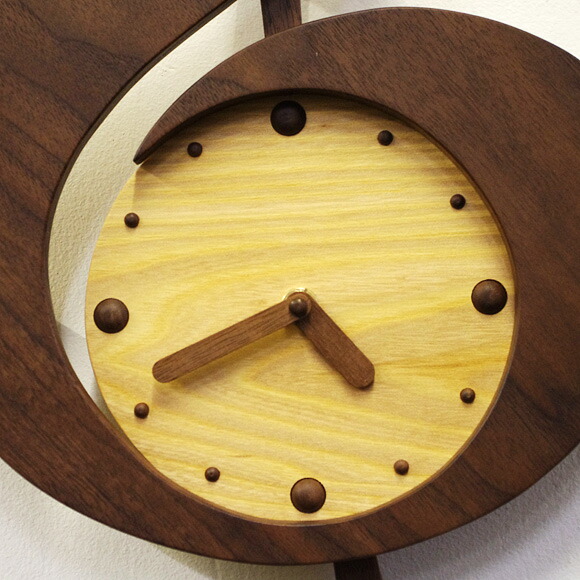楽天市場】掛け時計 振り子 木製ト音 日本製 ト音記号の振り子時計