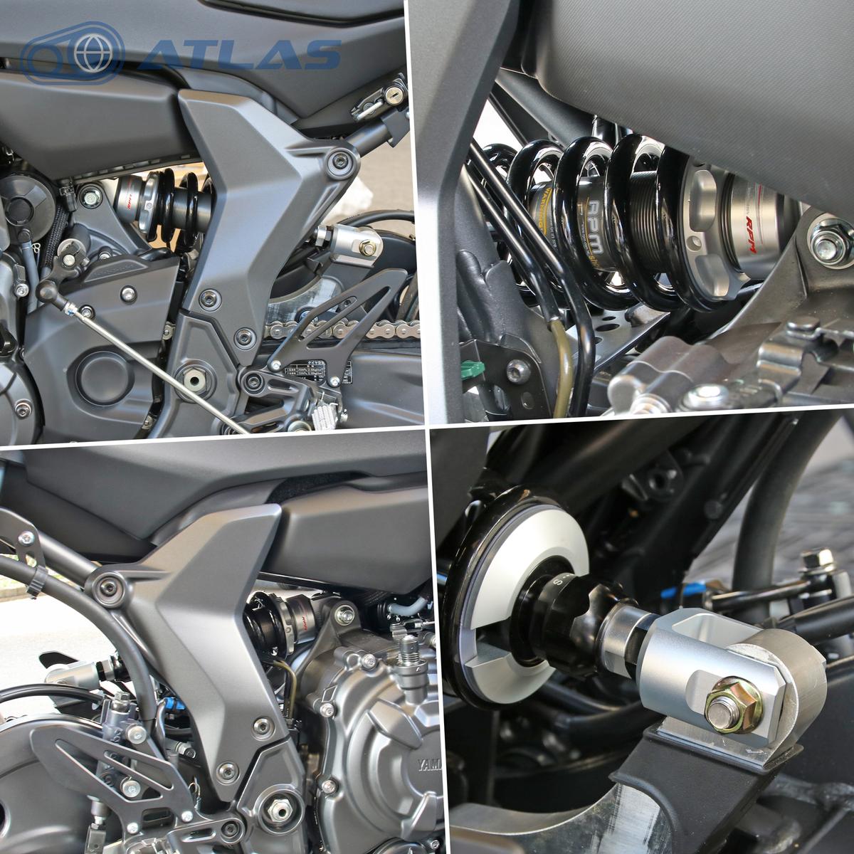 楽天市場】RPM YZF-R7 MT-07 XSR700 ローダウン リアサスペンション