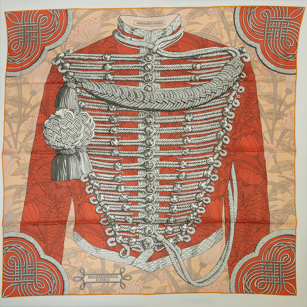 楽天市場】エルメス HERMES スカーフ カレ 90 カレ90 中古 ダブル