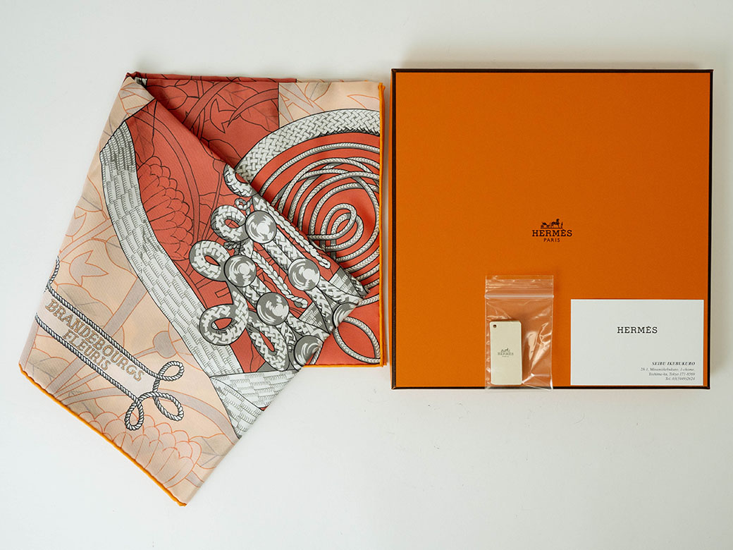 楽天市場】エルメス HERMES スカーフ カレ 90 カレ90 中古 ダブル