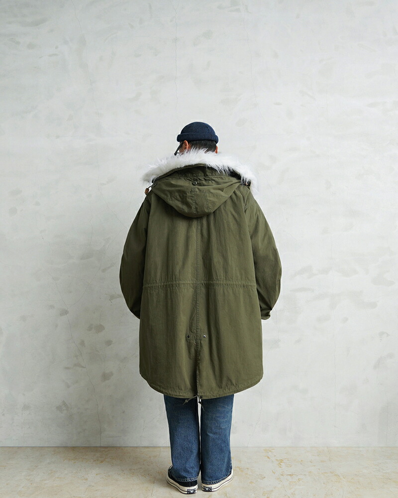 楽天市場】WAIPER.inc 米軍 M-65 フィッシュテールパーカー PRIMALOFT