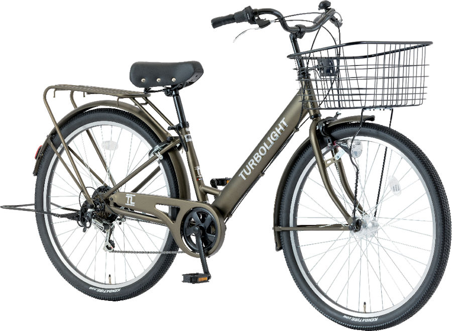 楽天市場】シティサイクル シオノ ターボライト 27.5 外装6段 オート