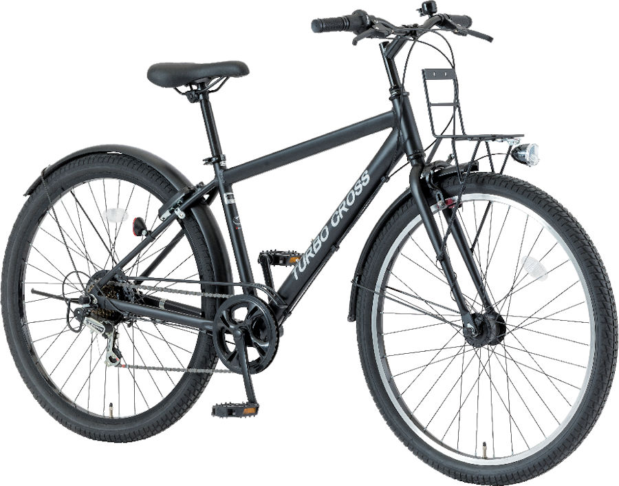 楽天市場】シティサイクル シオノ ターボクロス 27.5 外装6段 オート