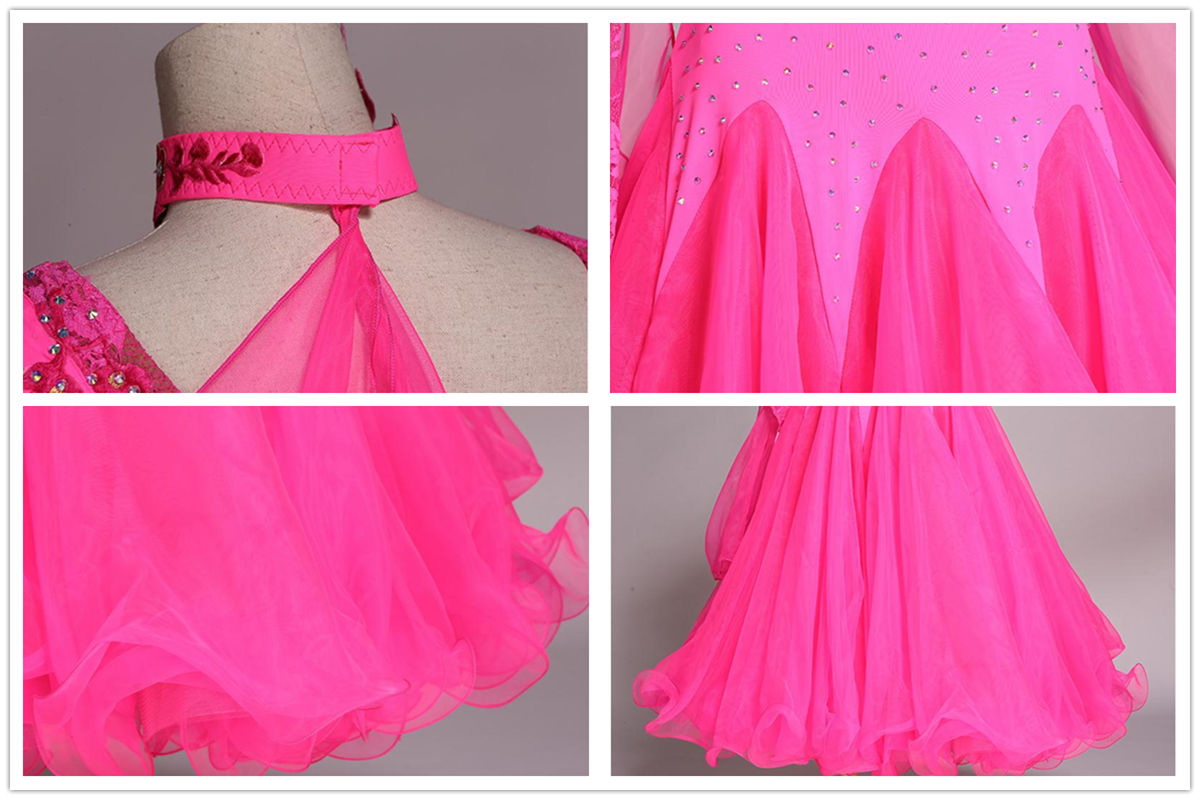 楽天市場】【受注生産S/M/L/XL/2XL】7色展開 社交ダンス 衣装 モダン