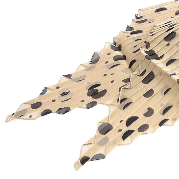 楽天市場】シャネル CHANEL プリーツ ストール スカーフ ドット 水玉