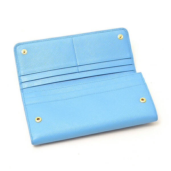 楽天市場】プラダ PRADA サフィアーノレザー 二つ折り長財布 ライト