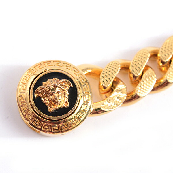 楽天市場】ヴェルサーチ ブレスレット メドゥーサ グレカ チェーン