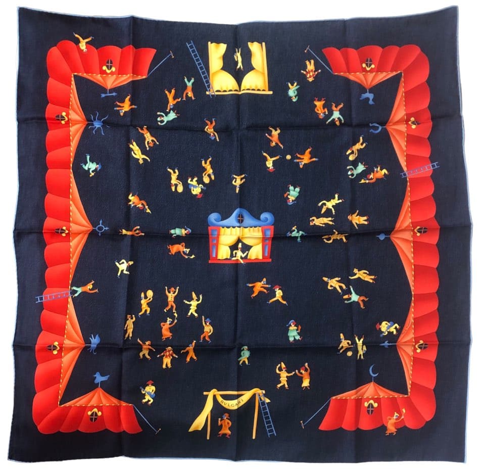 ブルガリ アートワーク スカーフ GLOBAL WORK（グローバルワーク