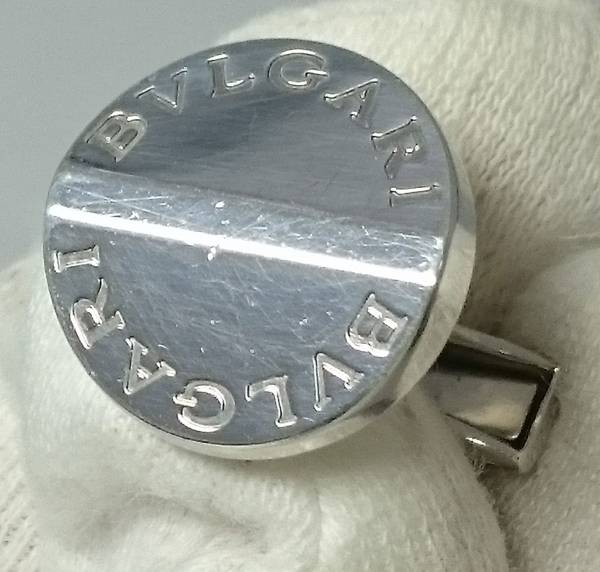 楽天市場】ブルガリ カフス SV925 シルバー カフスボタン