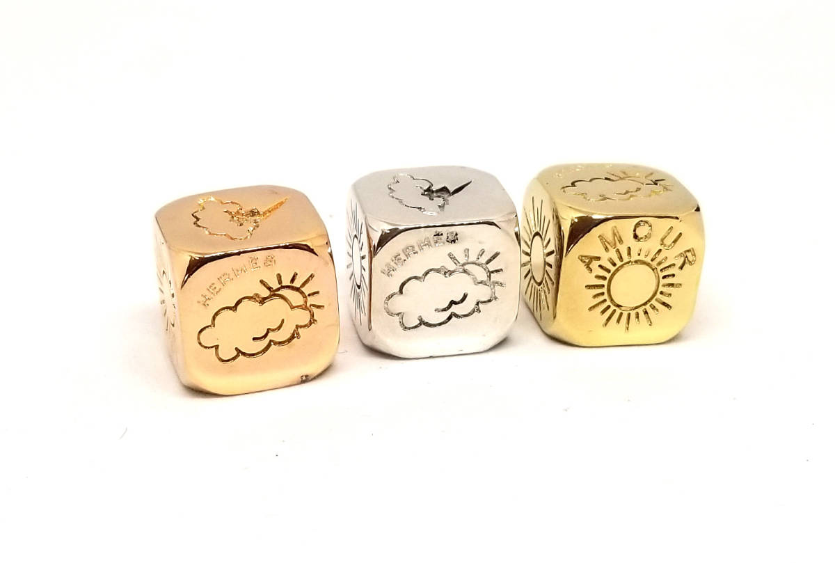 楽天市場】エルメス フォルチュナ ダイス サイコロ 3カラー