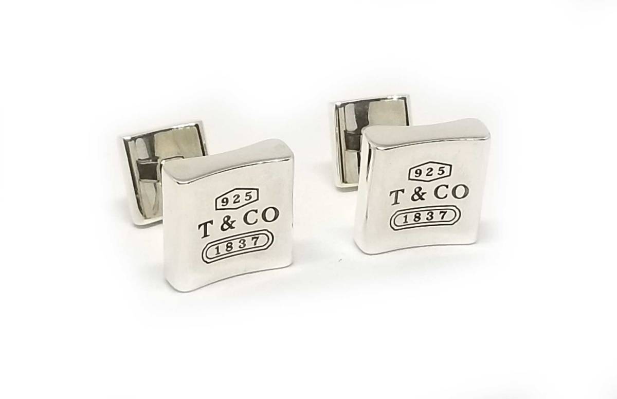 TIFFANY&Co ティファニー カフス 1837 SV925 シルバー カフス