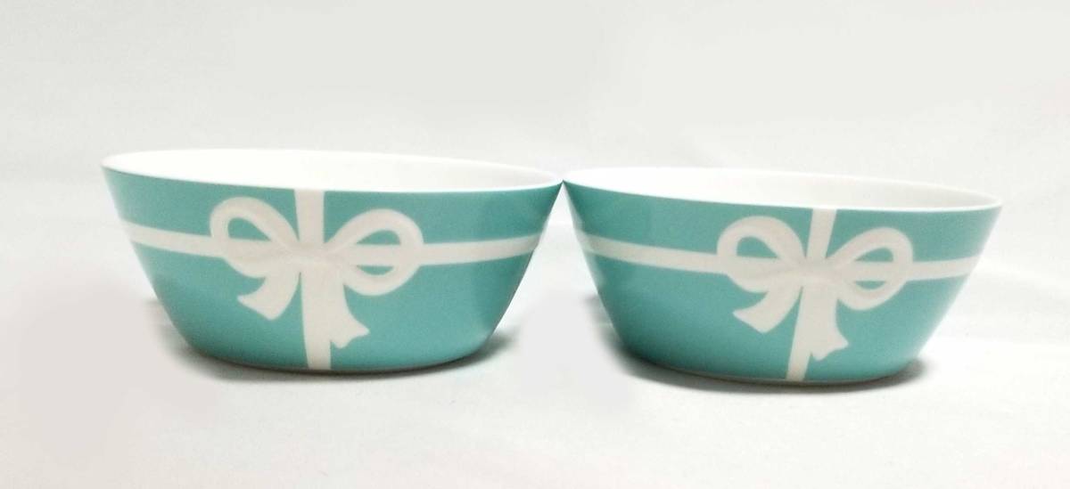 楽天市場】未使用 ティファニー ボウシリーズ リボン ブルー 食器