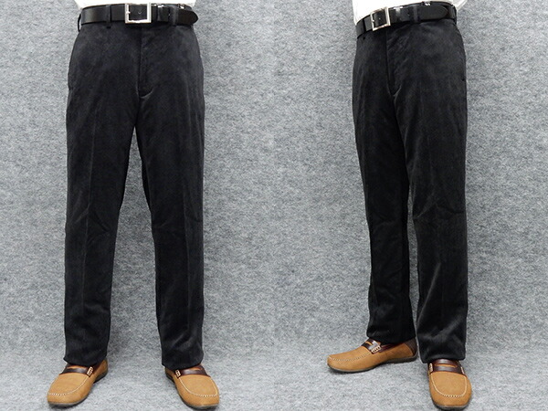 楽天市場】スラックス 綿パンツ 通年 ノータック ビジネスパンツ