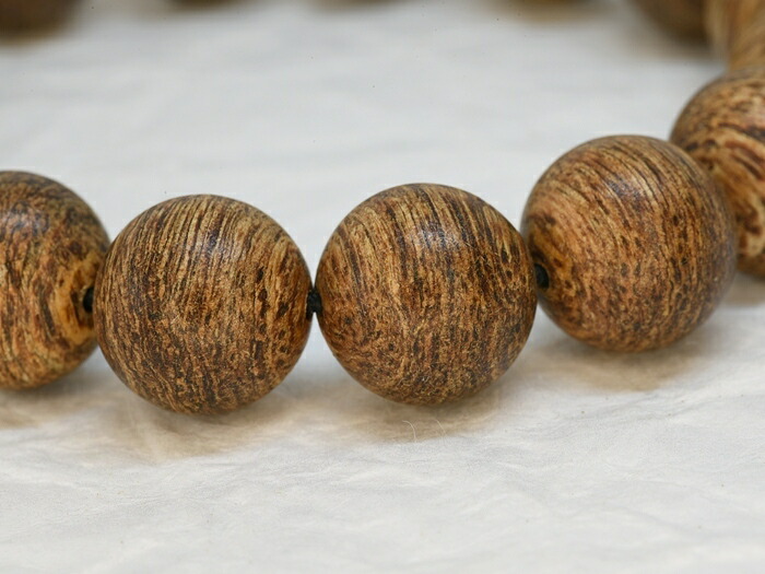 楽天市場】ベトナム産沈香数珠 数珠玉 12mm 16玉／伽羅 沈香 香 沈水