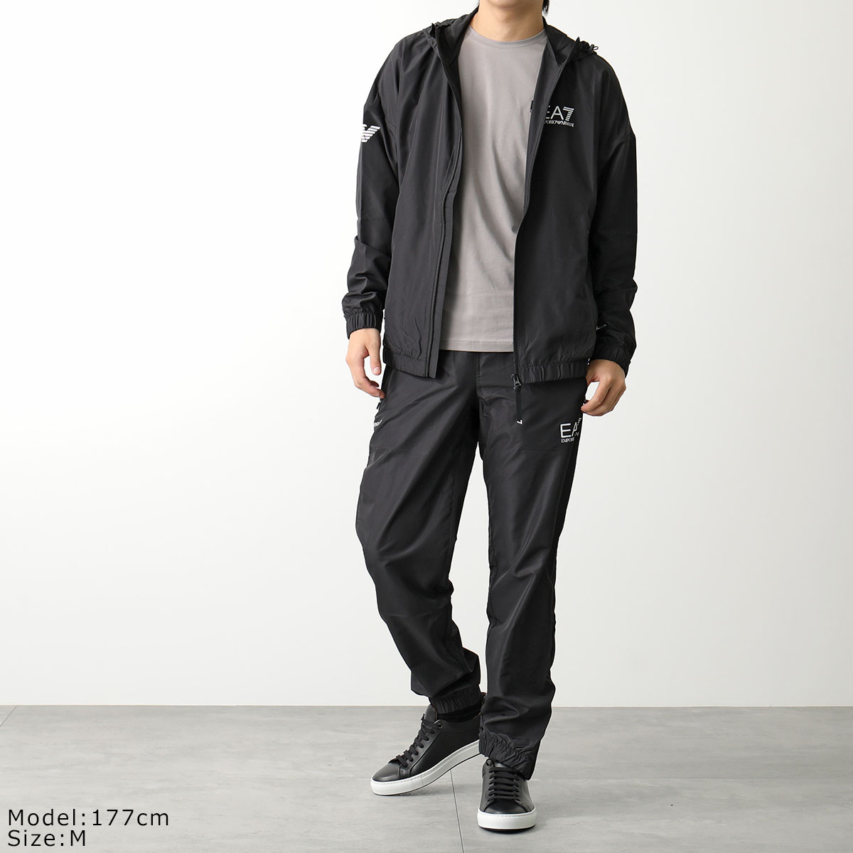 新品】EA エンポリオアルマーニ ナイロンジャージ セットアップ L