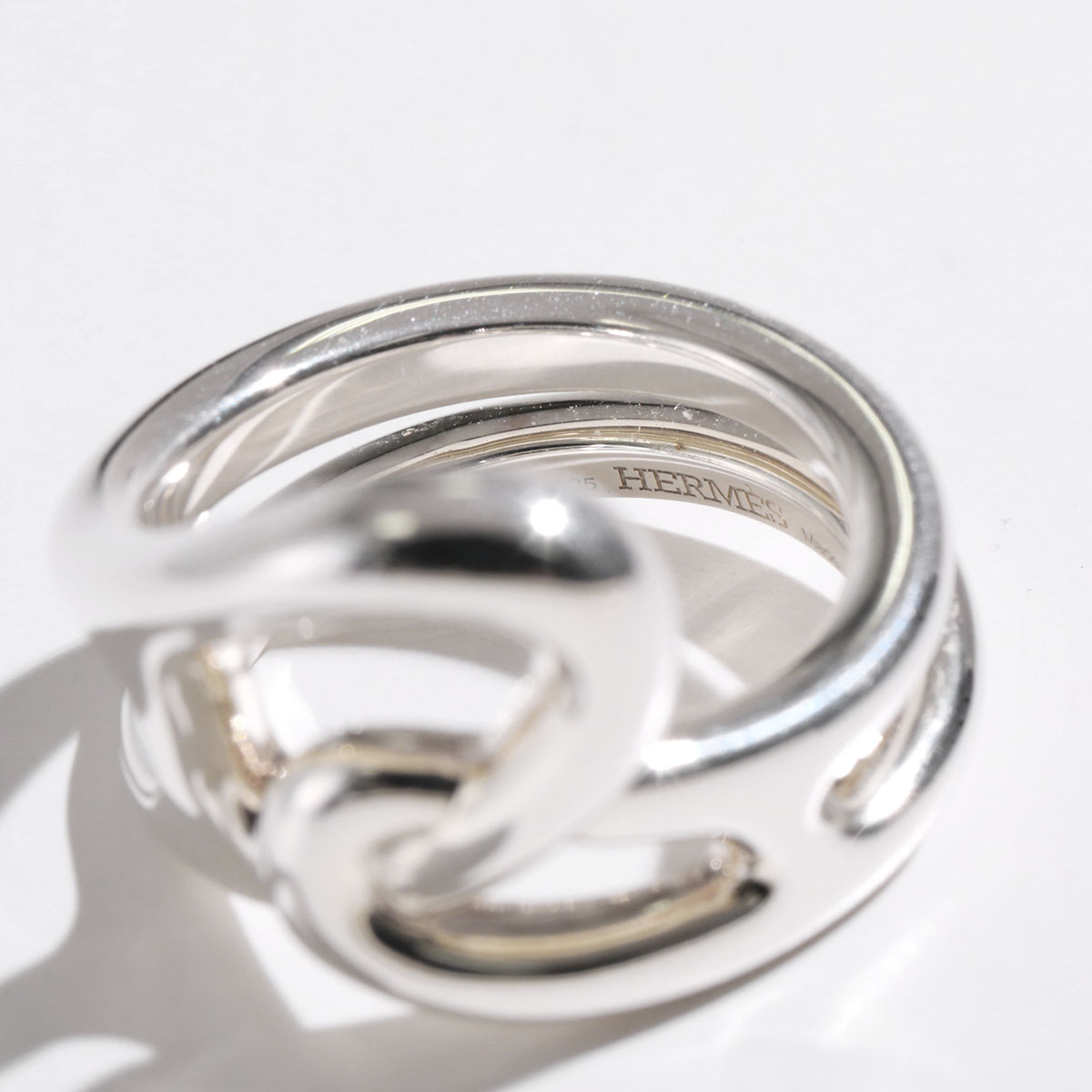 楽天市場】HERMES エルメス リング Chaine dAncre Punk