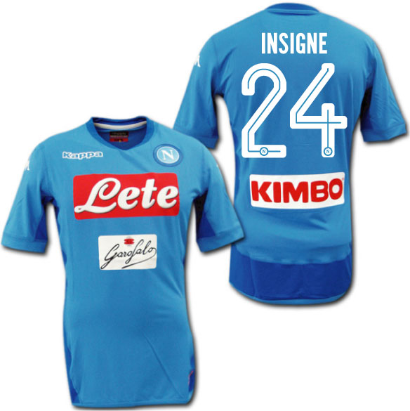 楽天市場】【送料無料】ナポリ 17/18 ホーム（水色） ＃24 INSIGNE