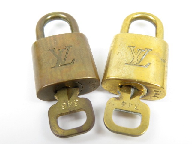 楽天市場】ルイヴィトン カデナ 10点セット まとめ売り 南京錠 鍵
