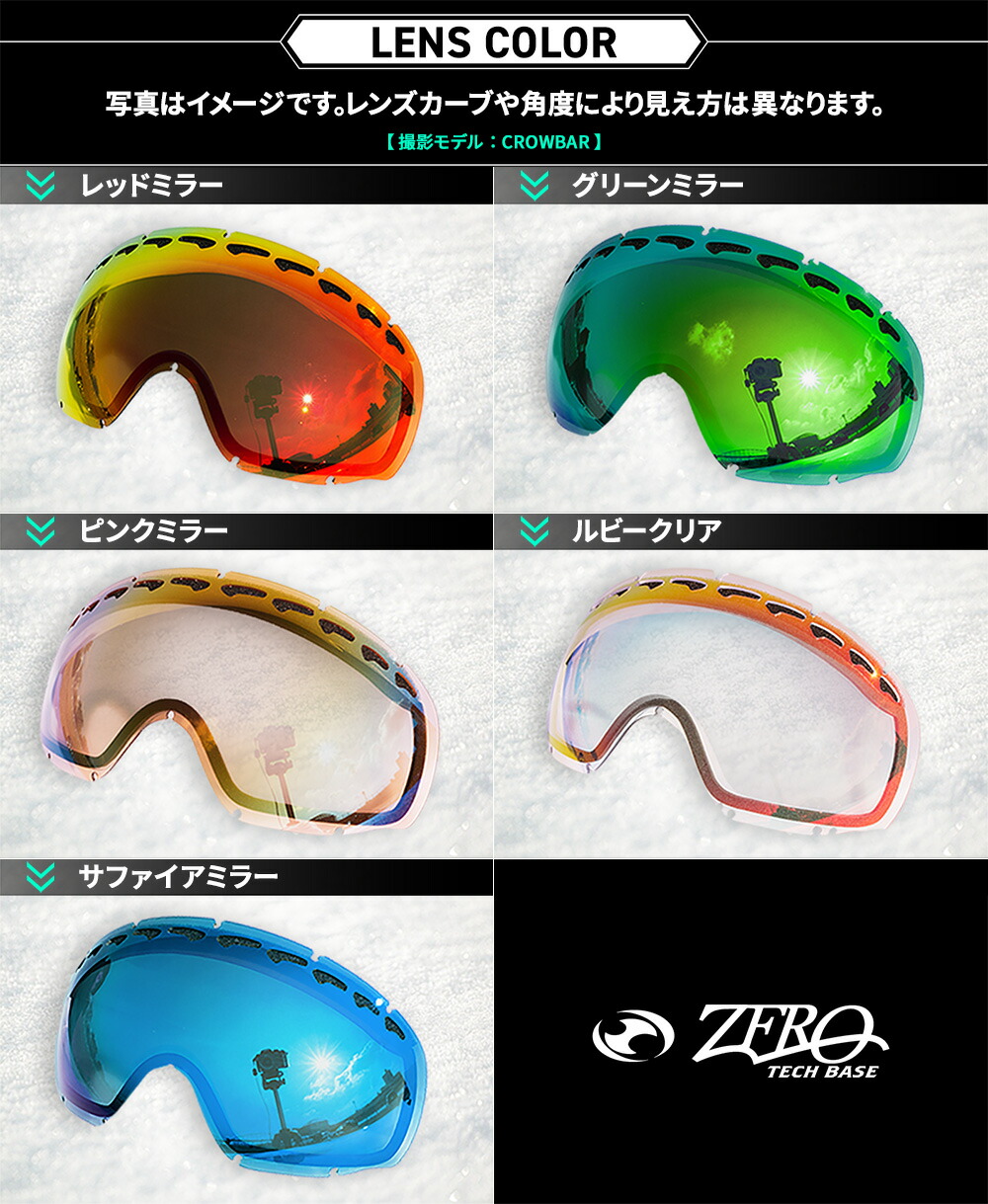 楽天市場】オークリー ゴーグル 交換レンズ エアブレイク ZERO TECH