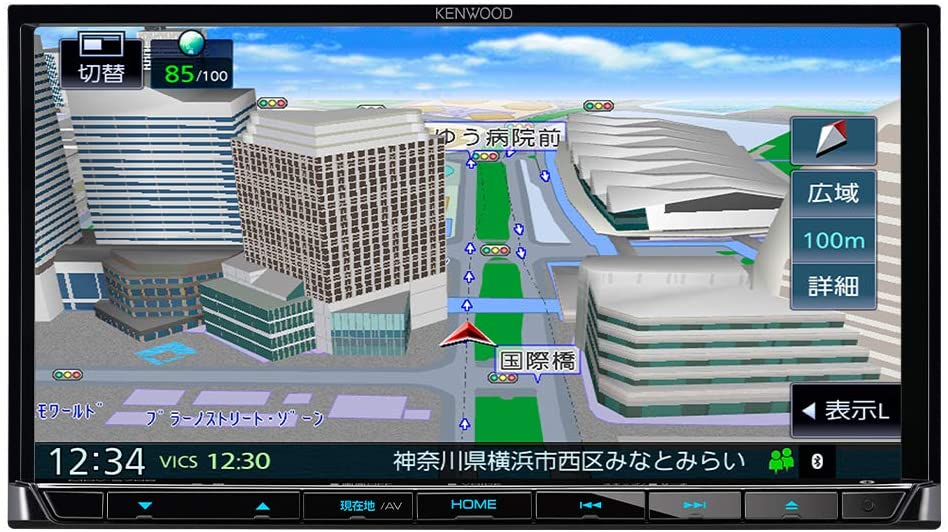 楽天市場】KENWOOD ケンウッド 彩速ナビ MDV-S708 7V型180mmモデル AV