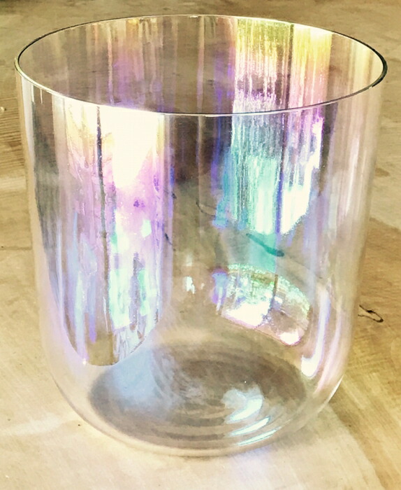 クリスタルシンギングボウル /6インチ/レインボー/ホーリーグレイル