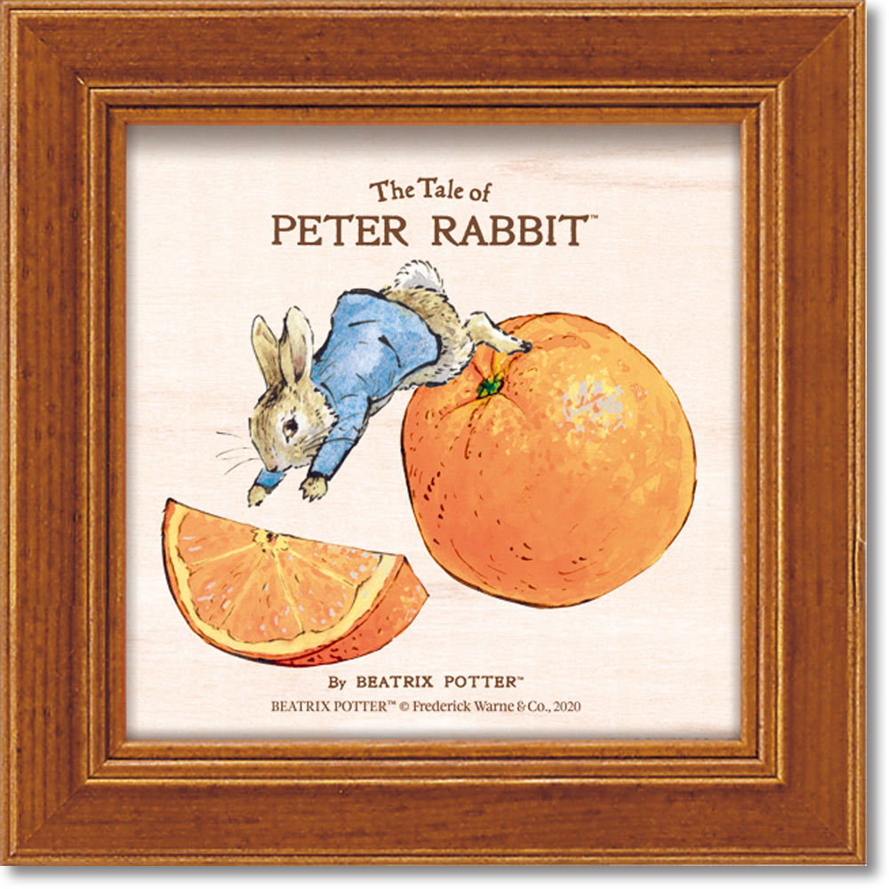 楽天市場】アートフレーム ピーターラビット ミニアート「ピーターと