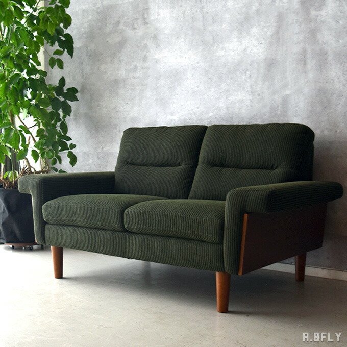 楽天市場】【最大6,000円クーポン配布中】2Pソファ コーデュロイ 2人