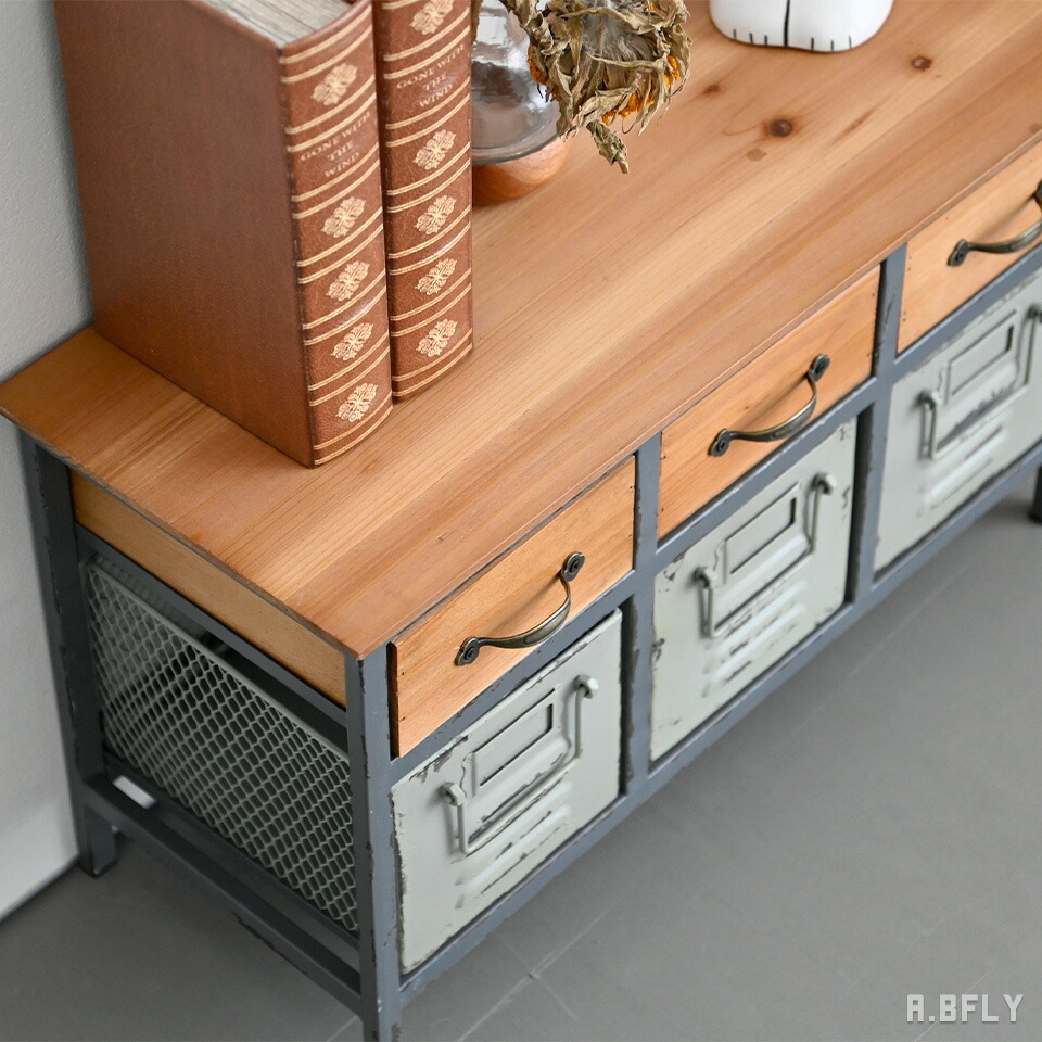 楽天市場】ミニチェスト メタルチェスト アイアン 棚 小物収納 雑貨