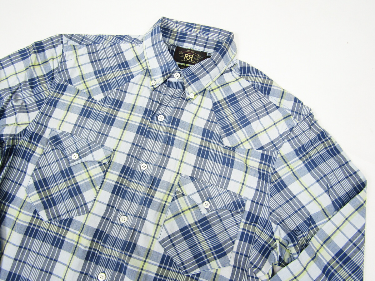 楽天市場】RRL ダブルアールエル ラルフローレン 長袖 チェック