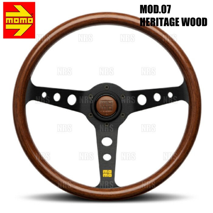 中古】momo ウッド&レザーステアリングハンドル MM70508-14 MOMO