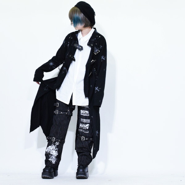 ジュリーブラック v系 civa ロック ガゼ ル ライダース ジャケット