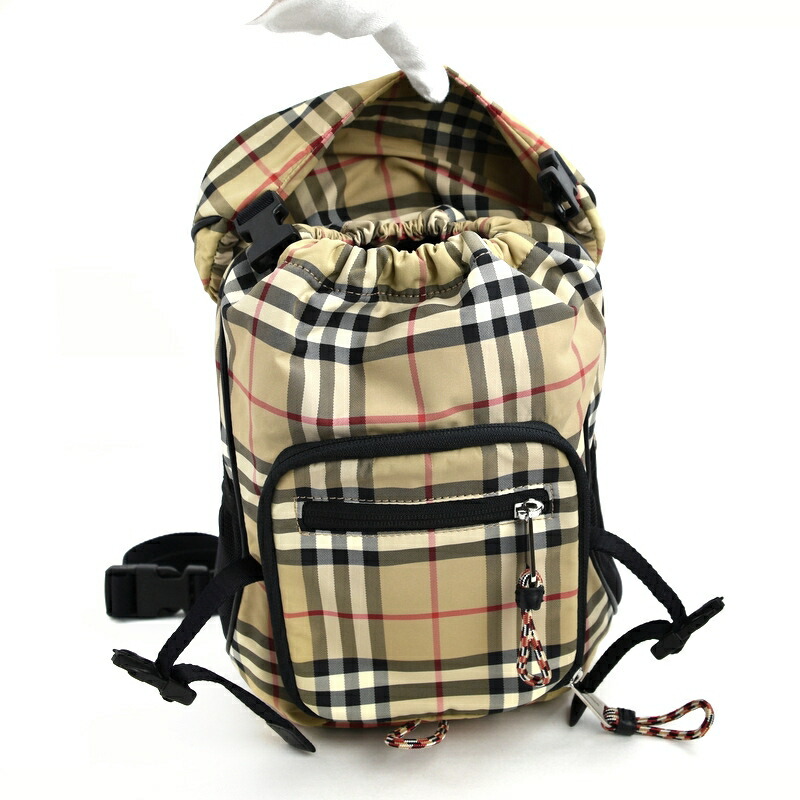 楽天市場】バーバリー ボディバッグ ノバチェック ベージュ×ブラック