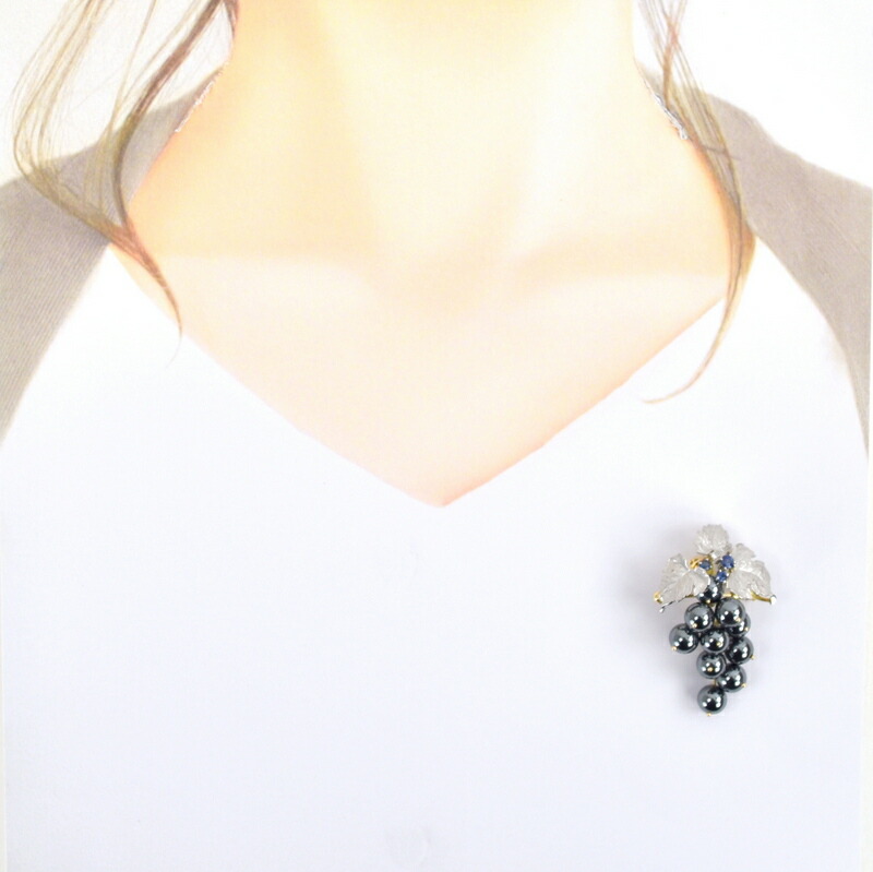 楽天市場】石川暢子 2WAY ブローチ ペンダントトップ 18k 18金イエロー