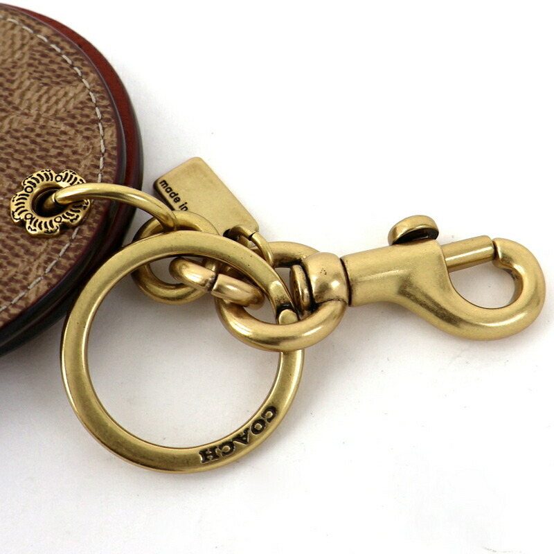 楽天市場】コーチ ミラー バッグ チャーム シグネチャー キャンバス