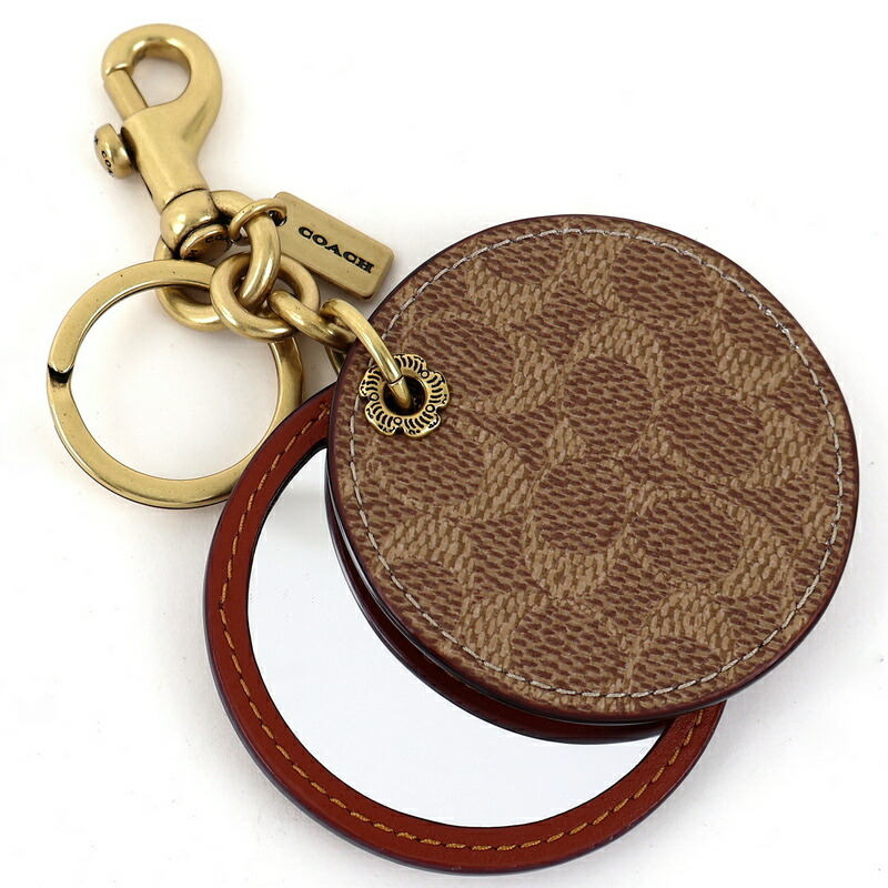 楽天市場】コーチ ミラー バッグ チャーム シグネチャー キャンバス