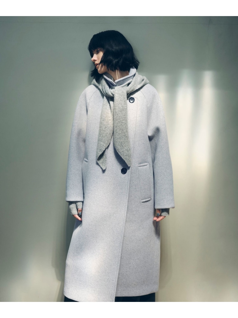 楽天市場】ウールボンディングラグランロングコート ADAM ET ROPE