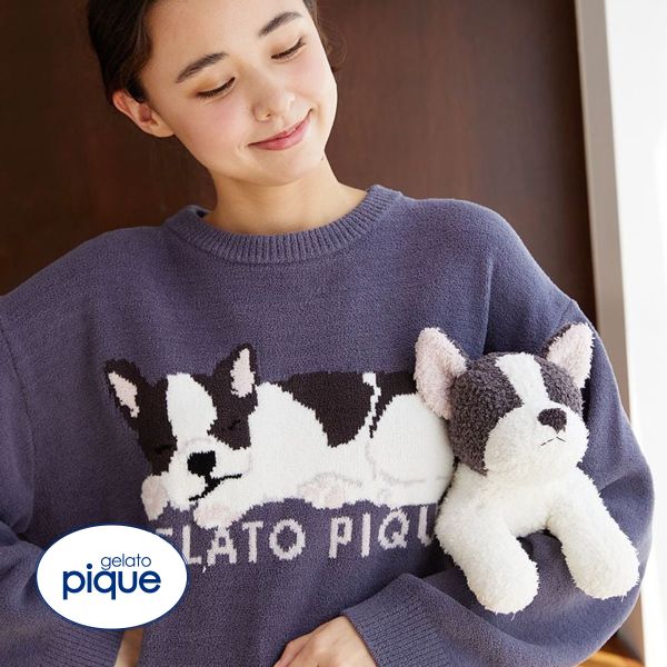 楽天市場】40％OFF ジェラートピケ フレンチブルぬいぐるみ ジェラピケ