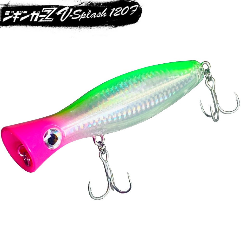 楽天市場】ジギンガーZ ポッパー V-Splash 120F 40g-120mm V