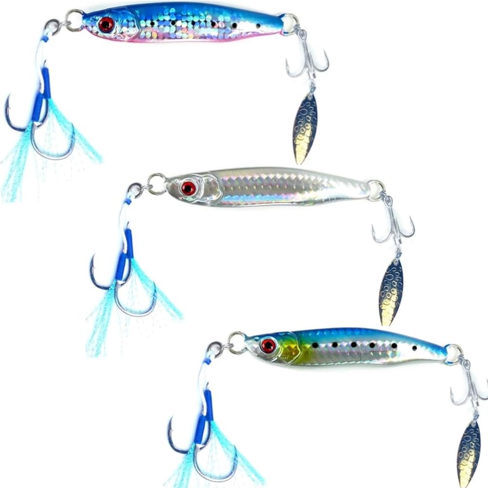 楽天市場】ジギンガ—Z 爆釣 メタルジグ S型シェープ マイクロボディ イ