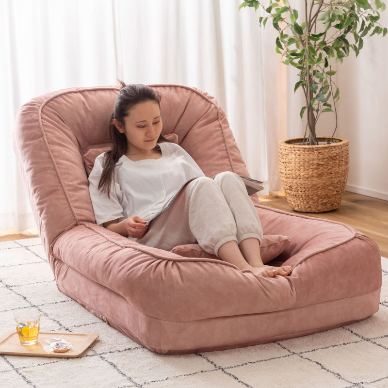 楽天市場】ソファベッドになる座椅子 防水 ペットも安心 RKC-189LPK