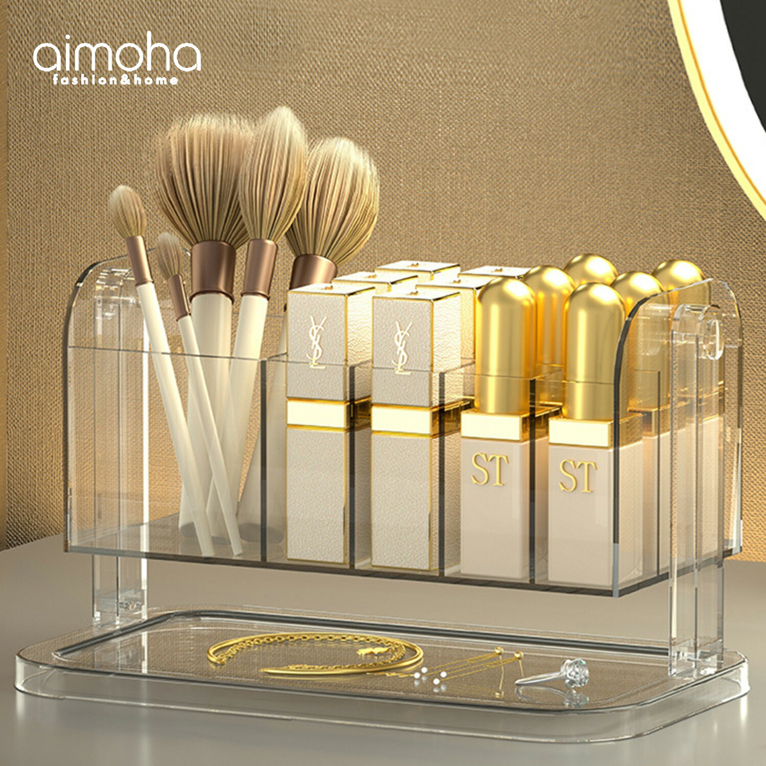 楽天市場】コスメ収納 化粧品収納スタンド コスメ 道具 コスメスタンド