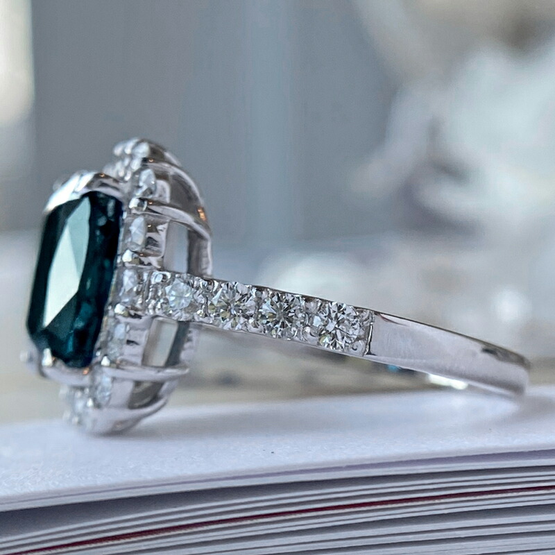 楽天市場】インディコライトトルマリン 3.235ct リング 13号 PT900