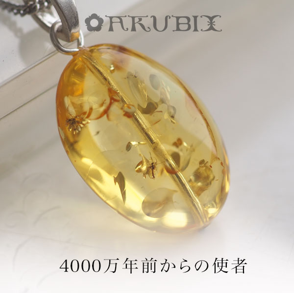 楽天市場】【バルト海の琥珀】虫入りネックレス【送料無料