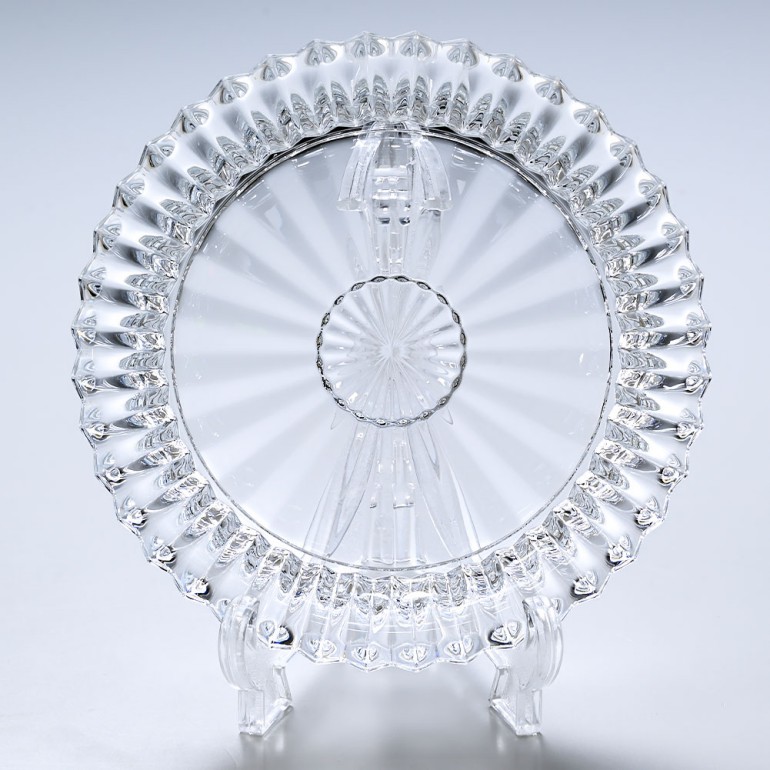 バカラ ミルニュイ 大皿 A 共箱 直径25.8㎝ 東な7-0120① バカラミル