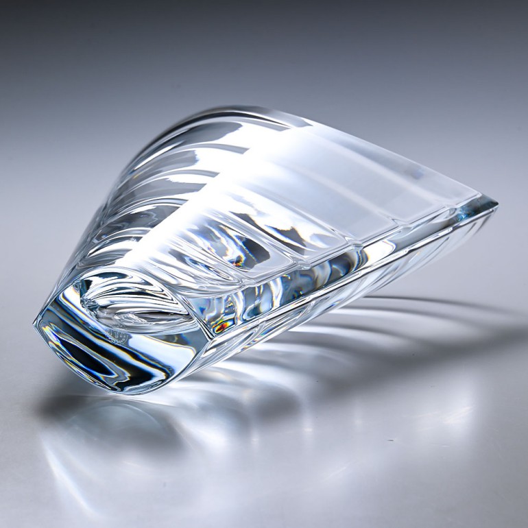 楽天市場】【名入れ可有料】バカラ Baccarat ベース 花瓶 ウェーブ S