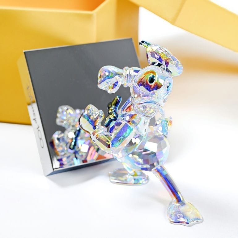 楽天市場】スワロフスキー SWAROVSKI クリスタルフィギュア ドナルド
